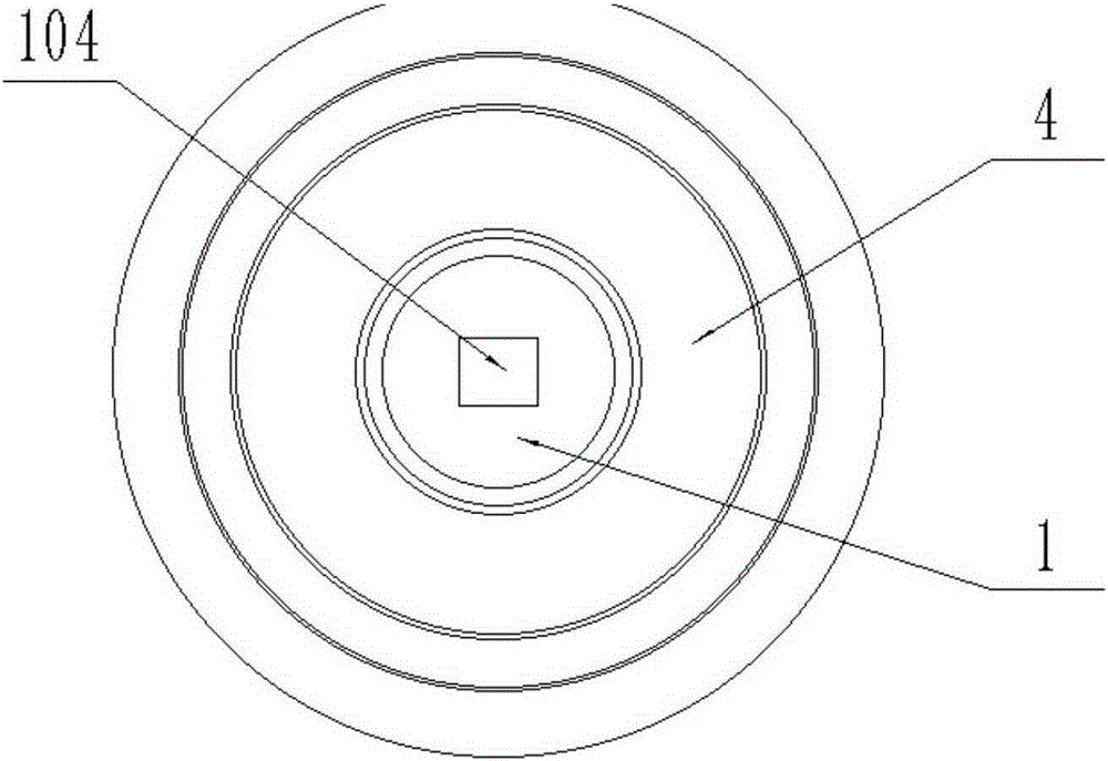 Portable mini-tiller driving device