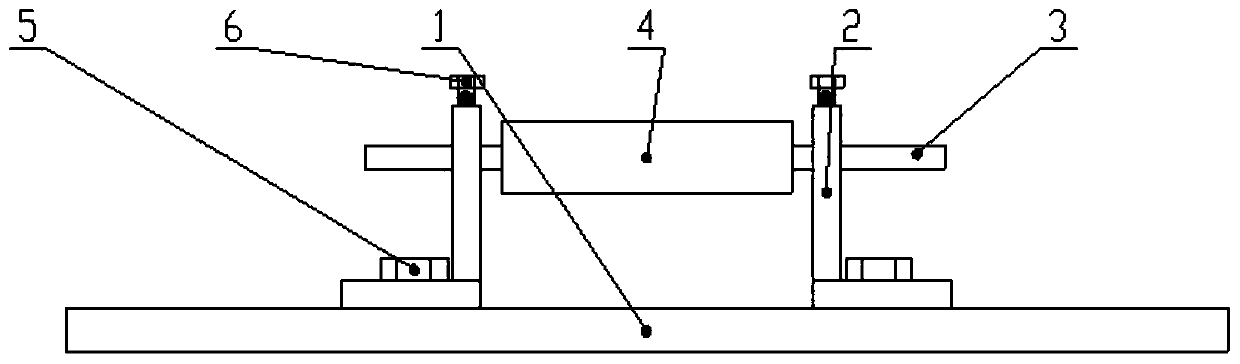 Multi-span simply-supported boundary condition test device