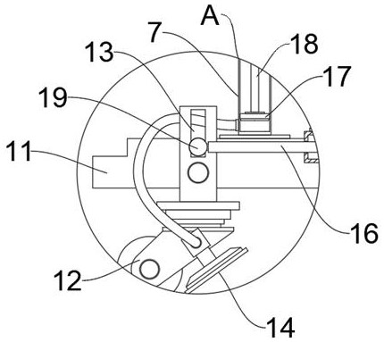 Circuit board test platform for electronic information engineering