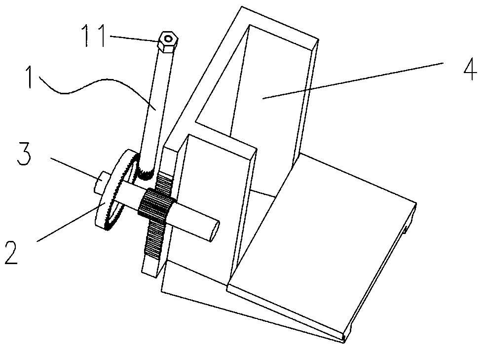 Jack for prefabricated building component installation and using method