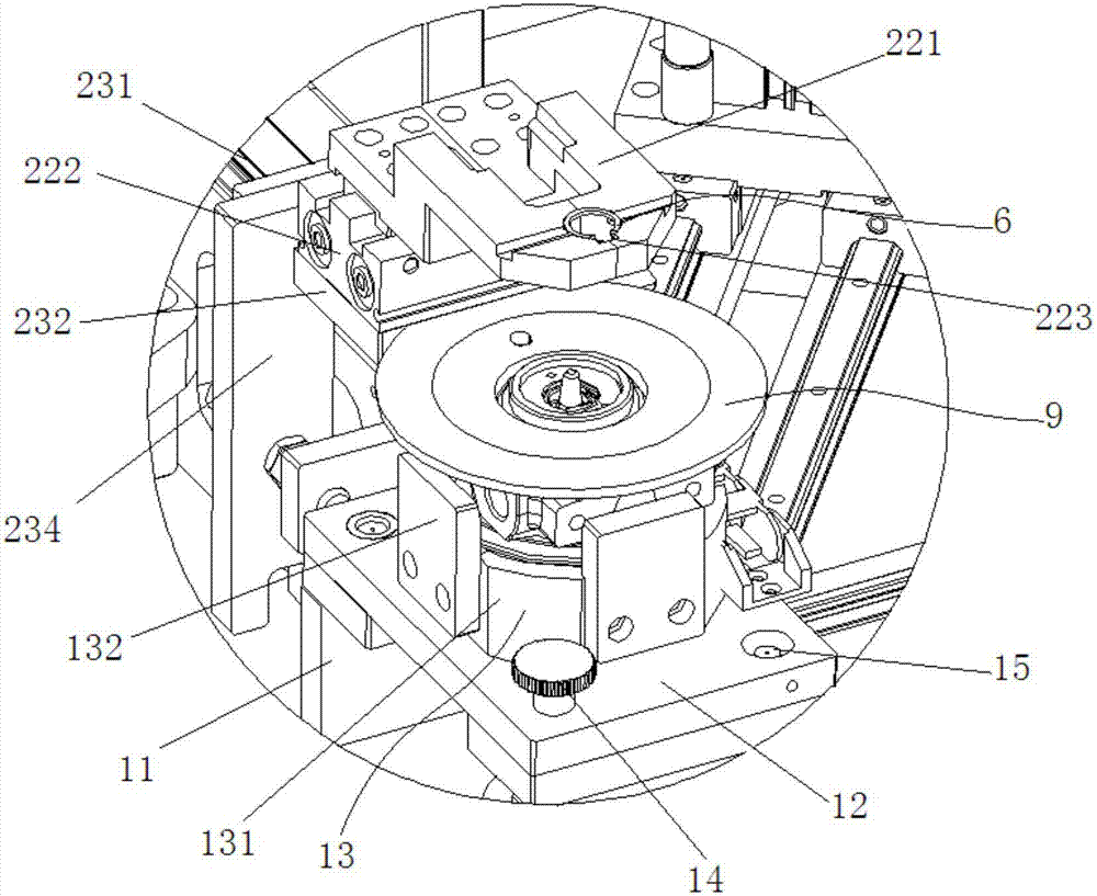 Automatic assembling structure for supercharger C-type ring