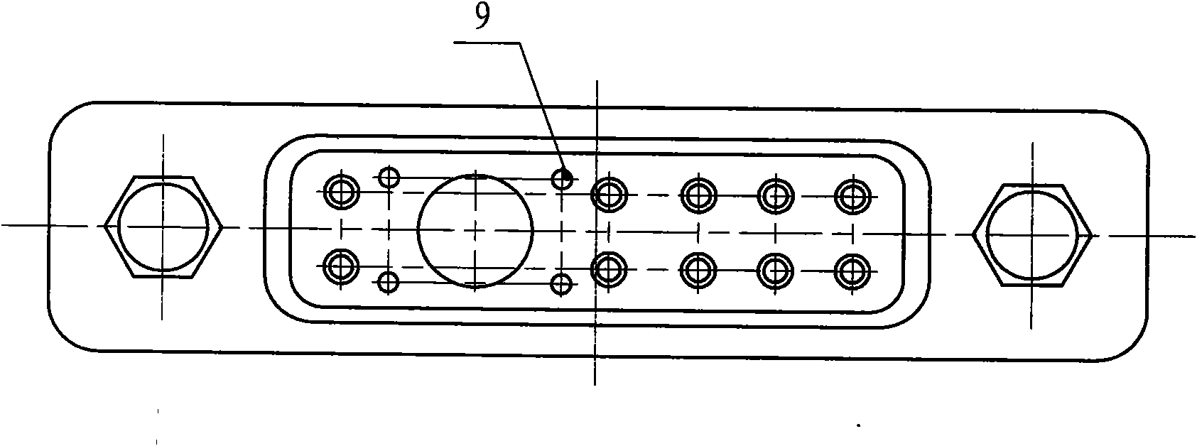 Electrical connector with automatic retaining mechanism and short-circuit module