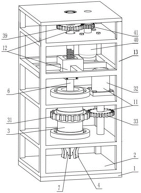 Power distribution cable collector