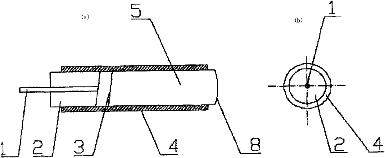 Elliptical light spot optical fiber collimator