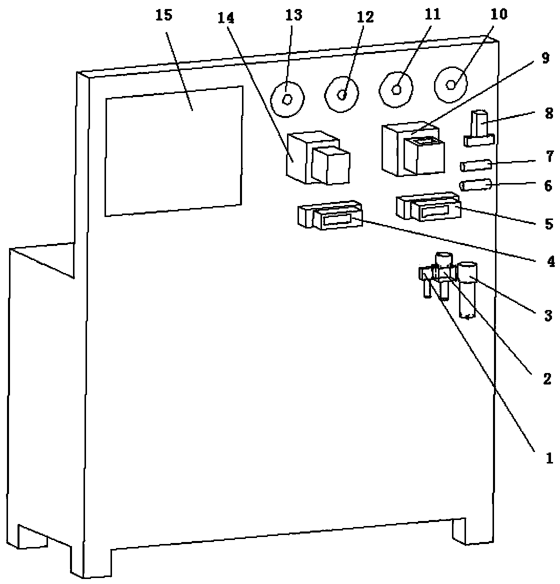 Vacuum generator performance detection equipment and detection method