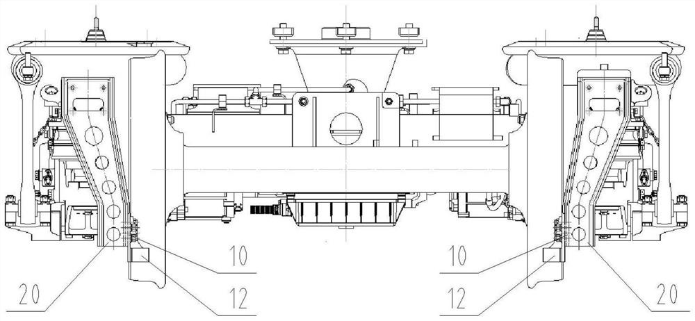 Cowcatcher, device and bogie