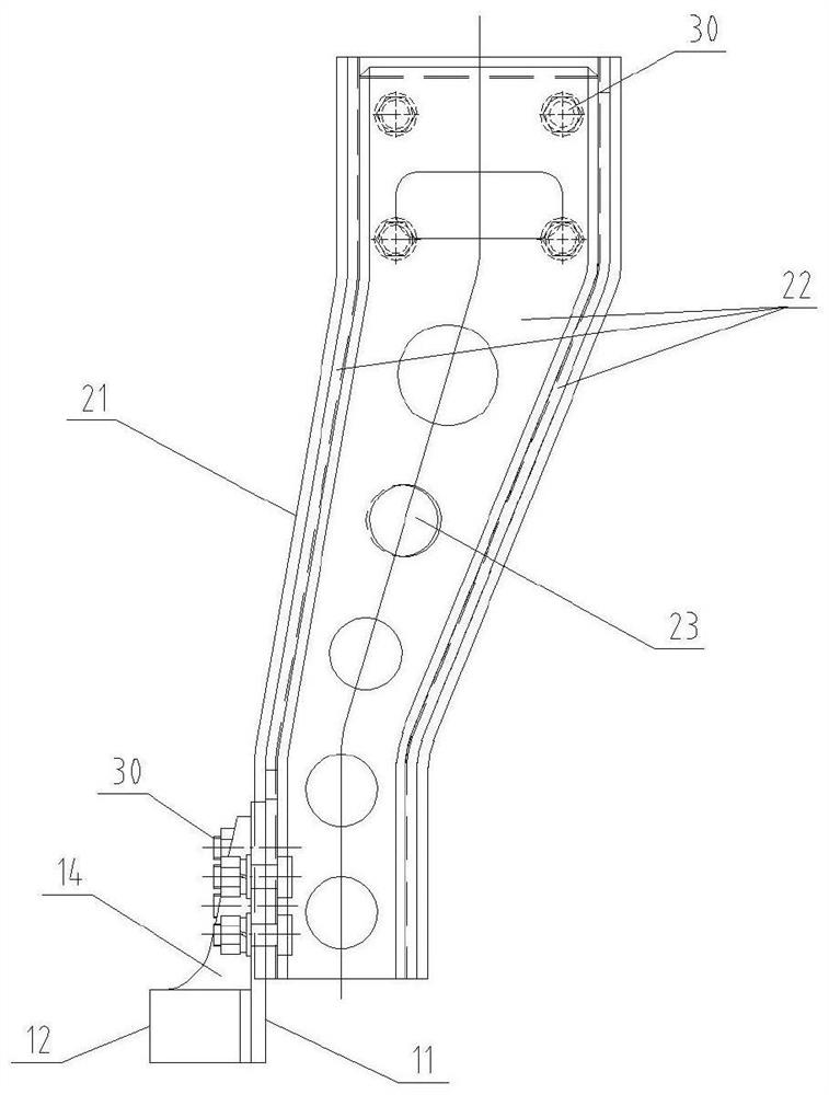 Cowcatcher, device and bogie