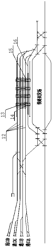 Container rail power flat car and its operation method