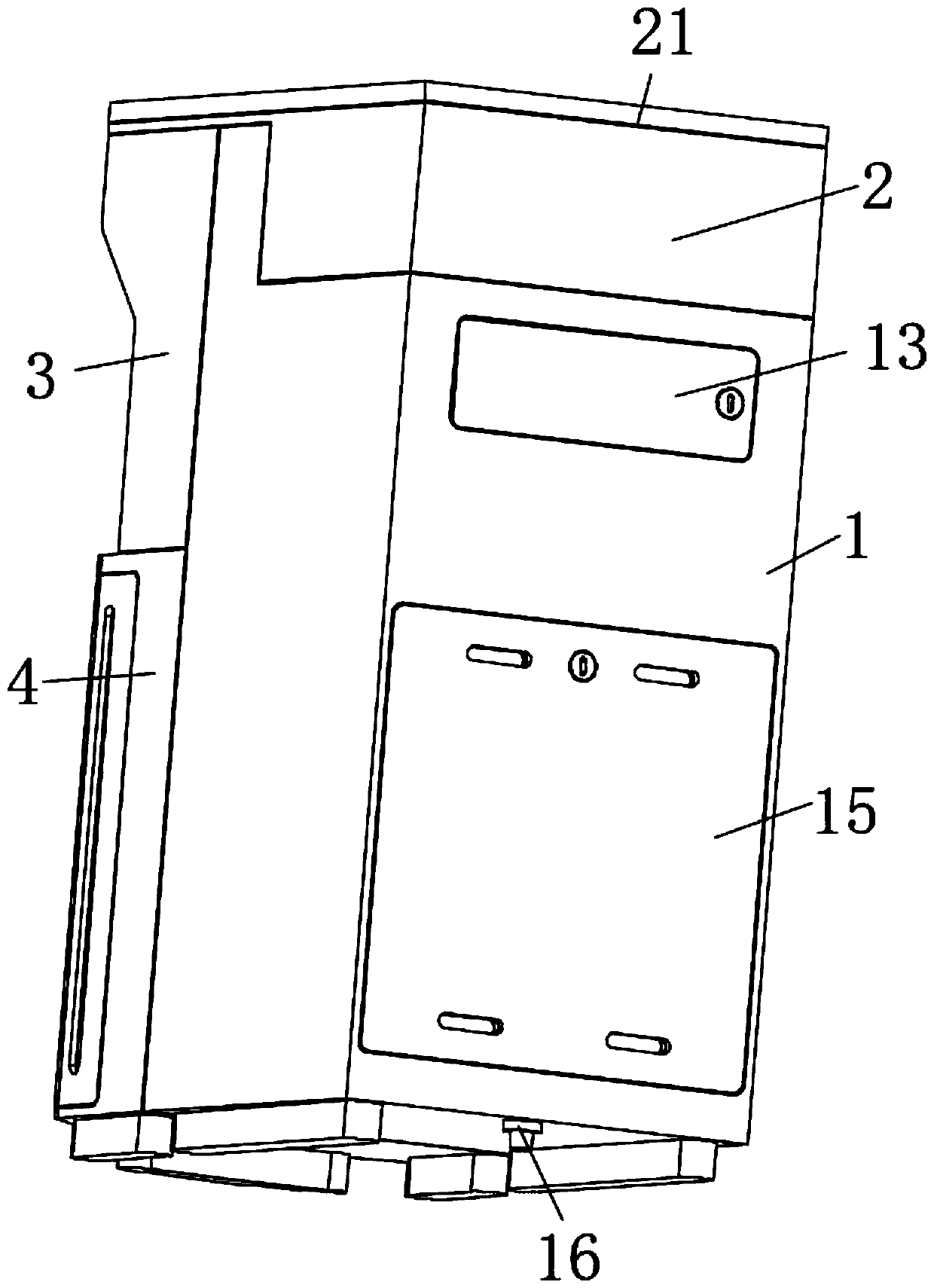 Plastic bottle intelligent recovery device