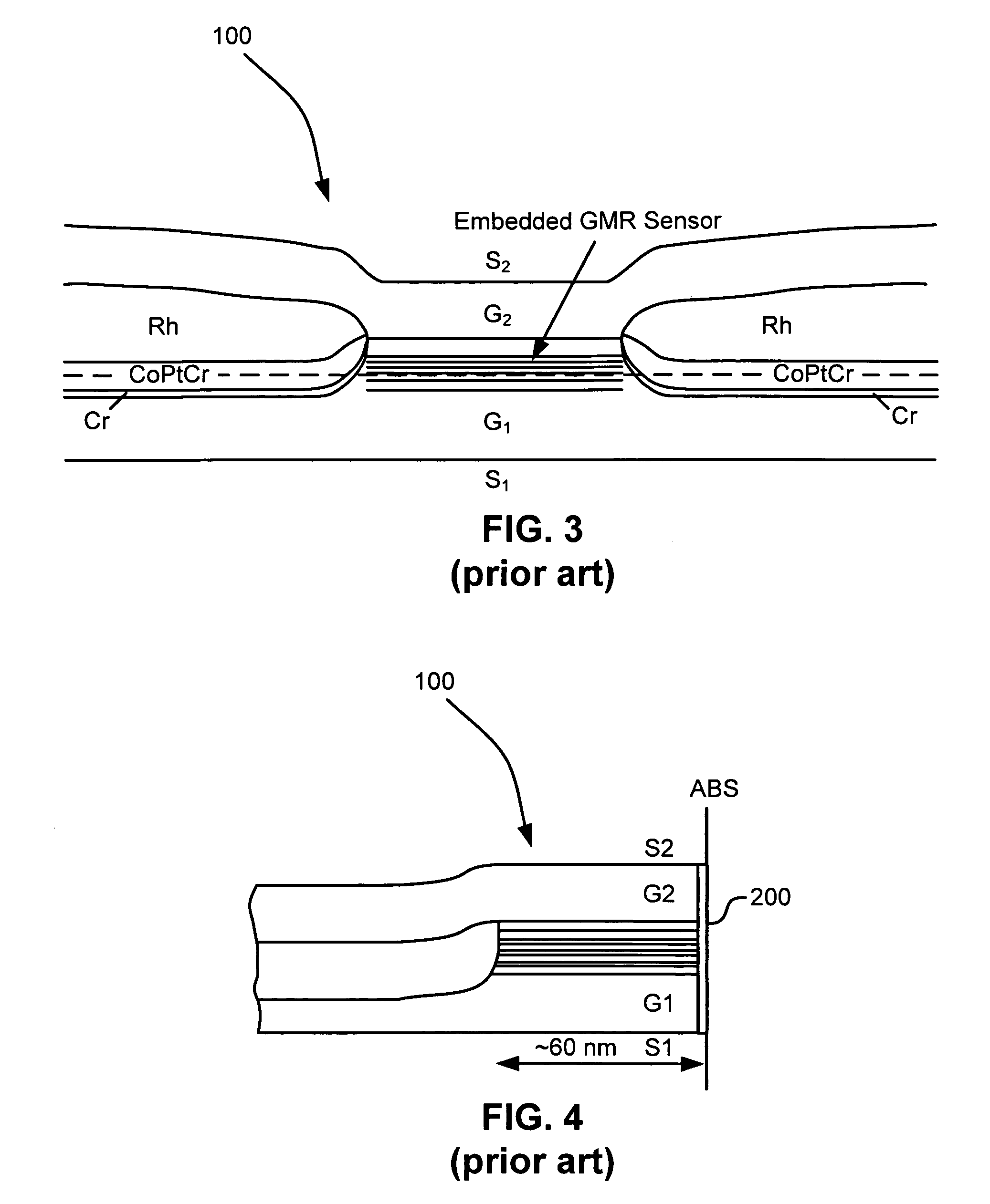 Method of forming an embedded read element