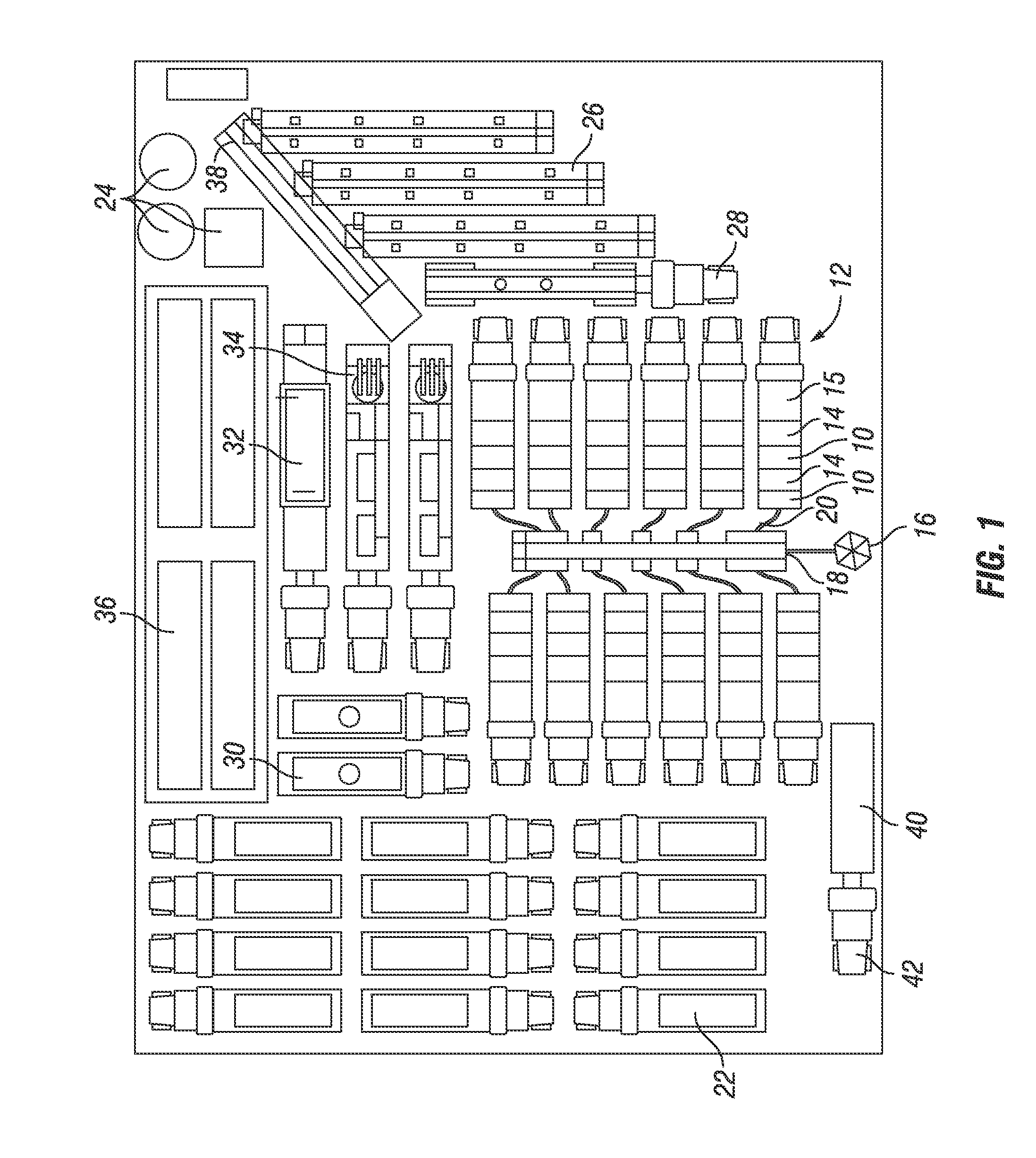 System and method for parallel power and blackout protection for electric powered hydraulic fracturing