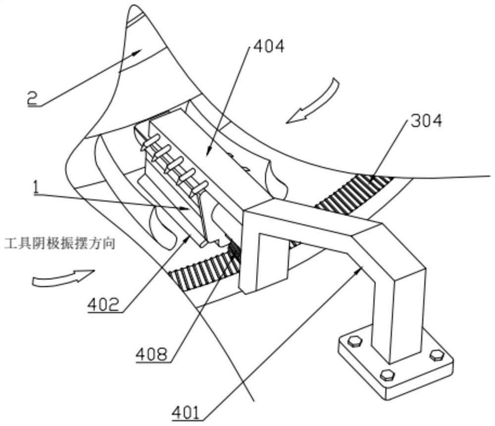 Adaptive machining method for leading and trailing edges of aero-engine turbine blades