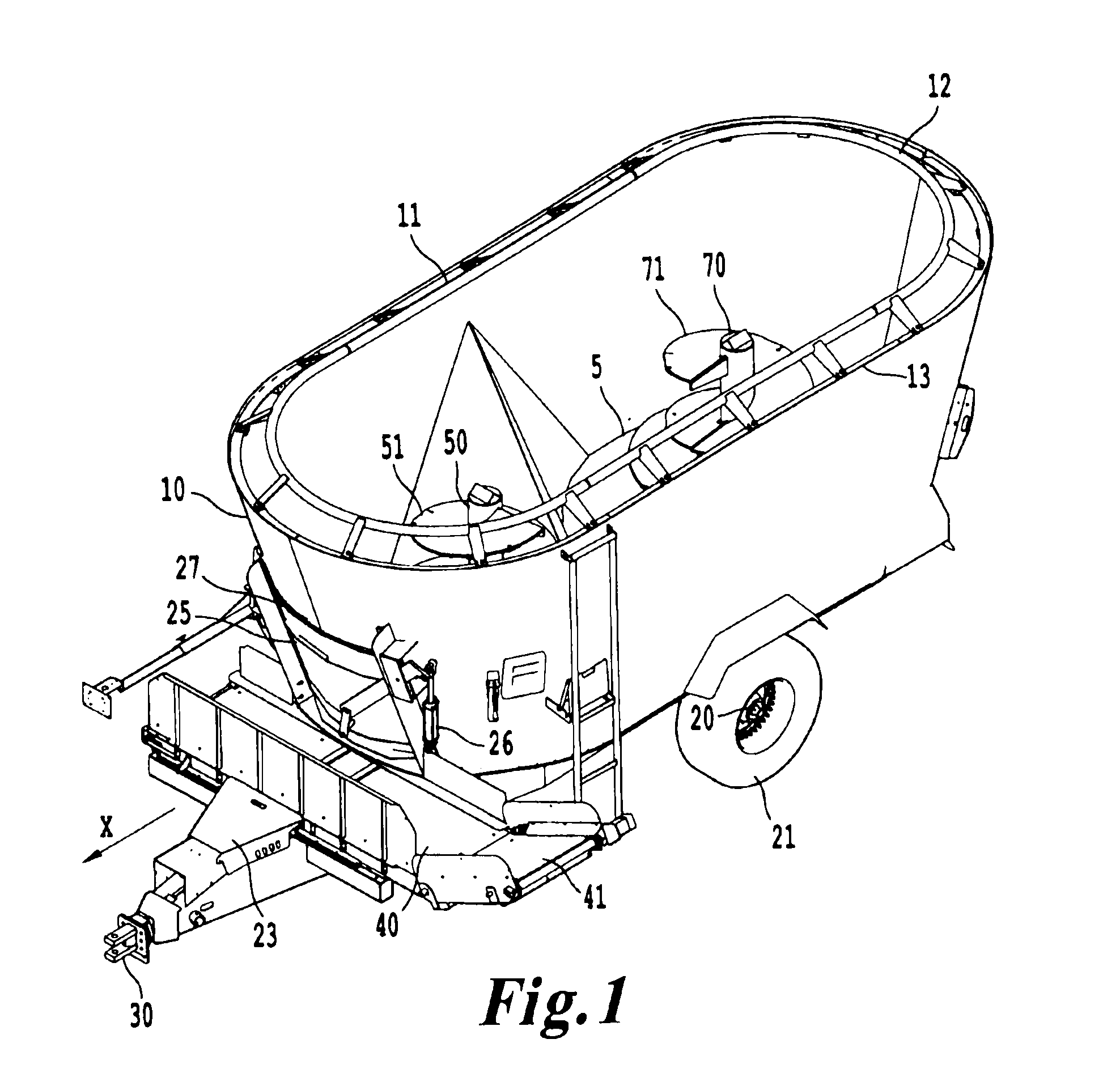 Sequential start clutch for a material mixing machine