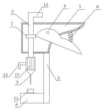 Adjustable mechanical tool used for drilling