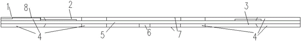 Sleep quality data acquisition device and monitoring system based on surface acoustic wave sensor