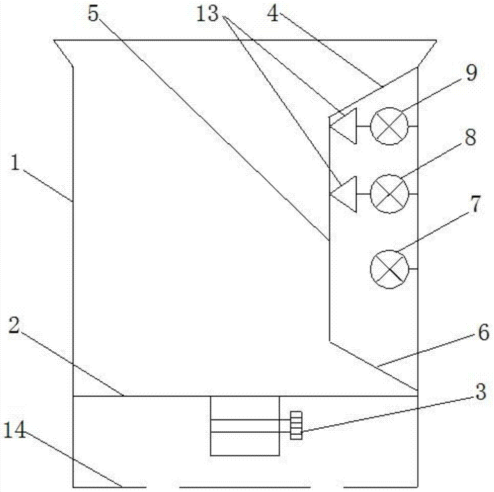 A simple flash flood early warning device based on the principle of super seepage runoff