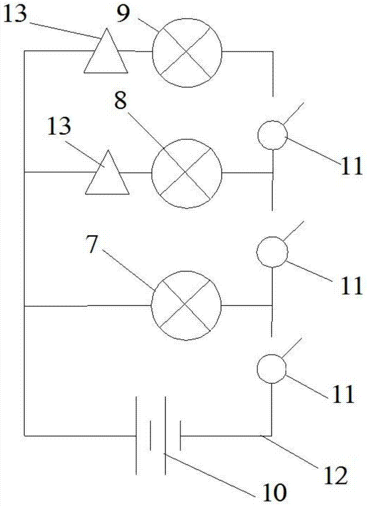 A simple flash flood early warning device based on the principle of super seepage runoff