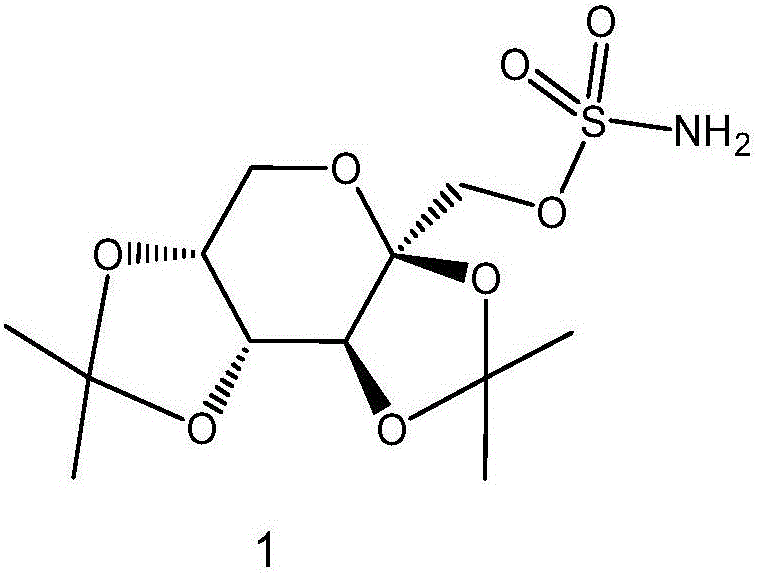 Preparation method of high-purity topiramate