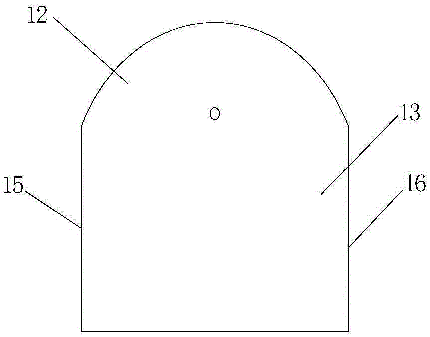 Tunnel lighting environment simulation device