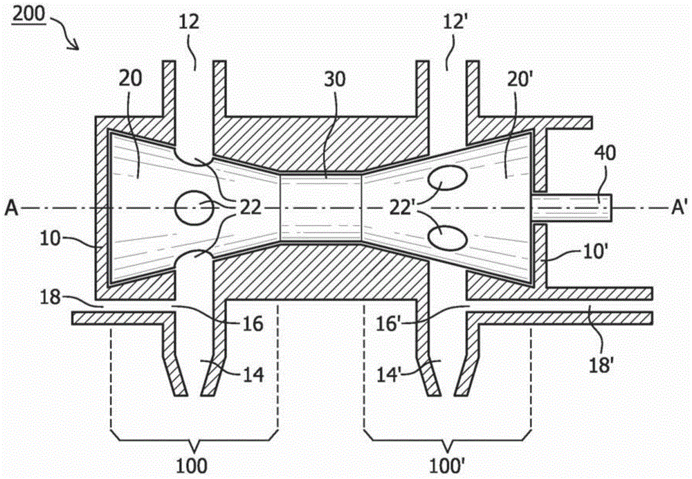 Continuous feed metering device