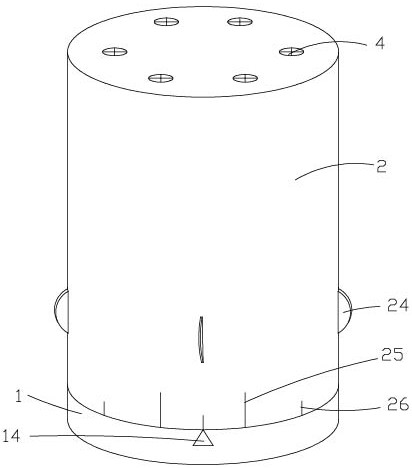 Medical thermometer portable storage cylinder