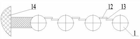 Water-cooled grate combustor