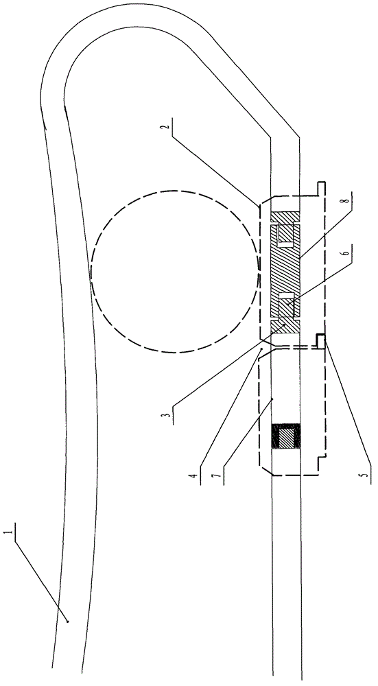 Tank armored car anti-explosion strengthening track plate