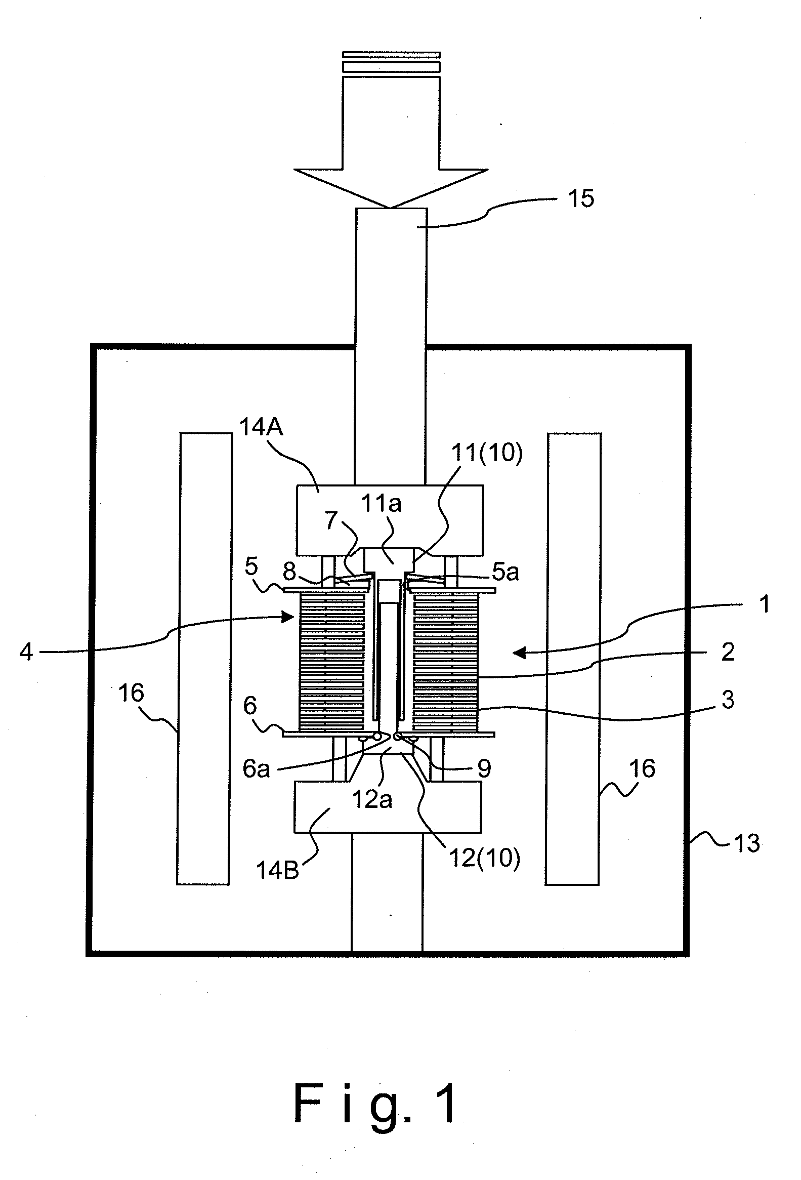 Fuel cell stack structure and fuel cell stack structure manufacturing method