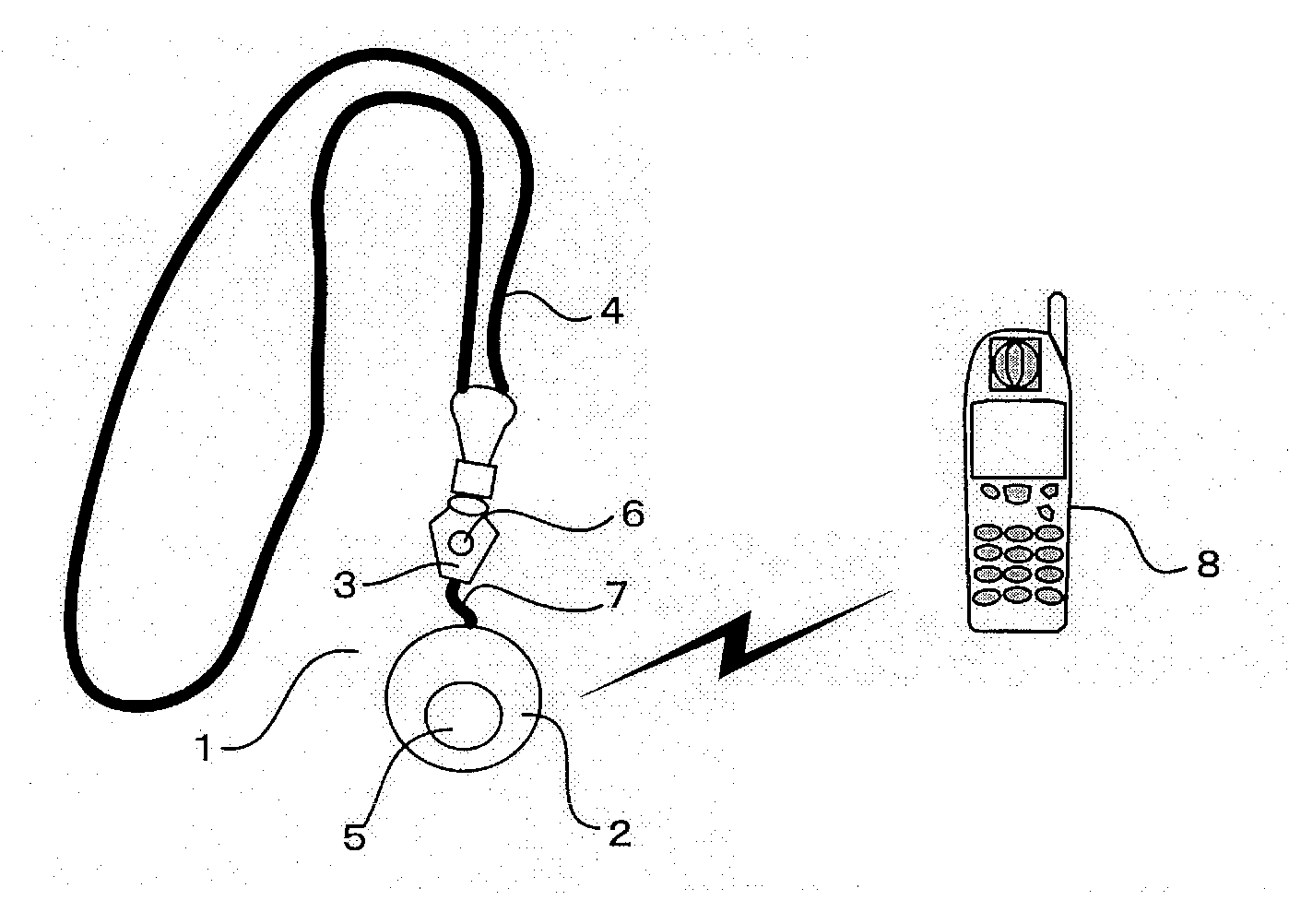 Talking device using bone conduction speaker