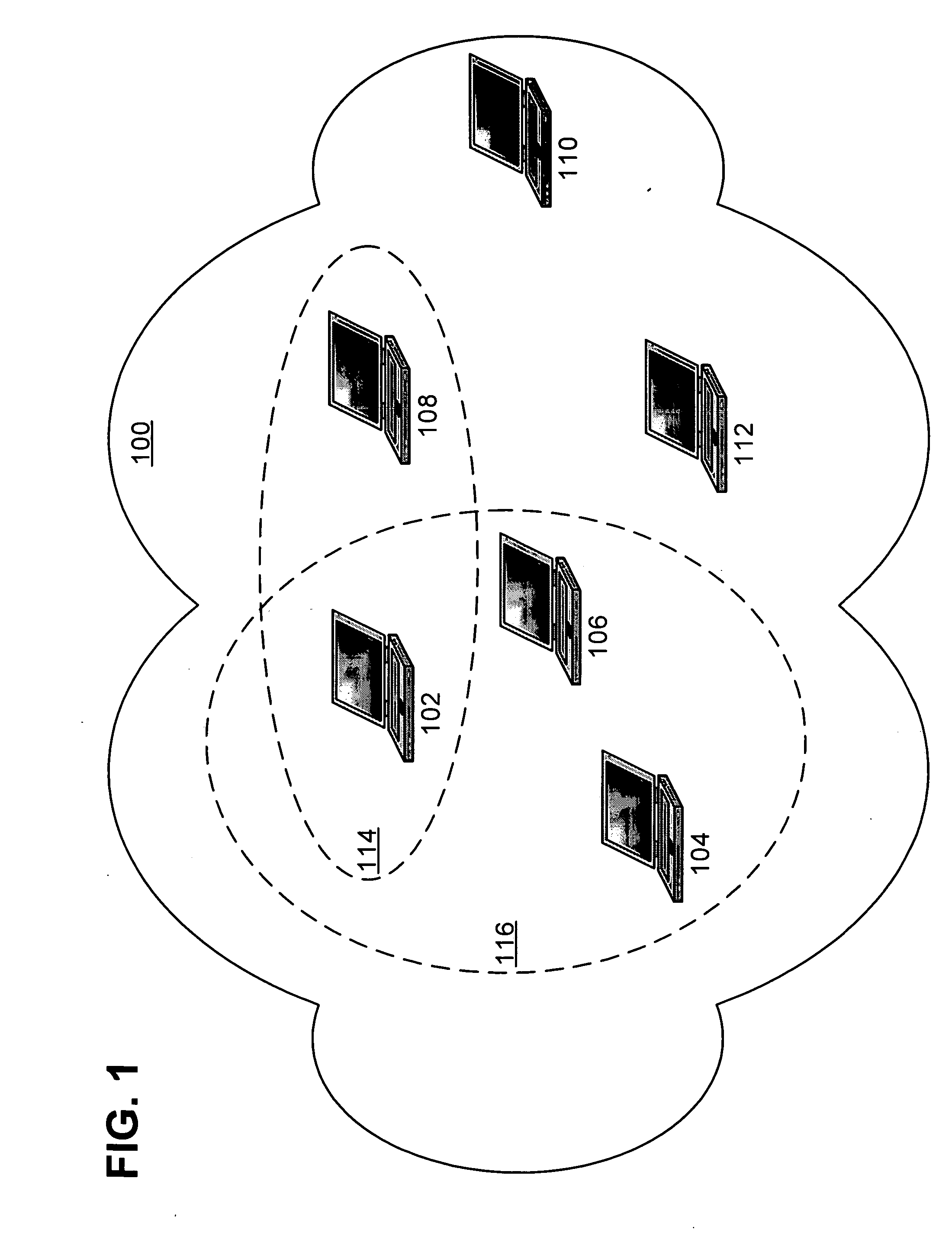 Method and system for managing identities in a peer-to-peer networking environment