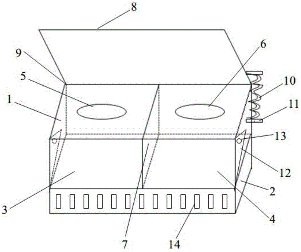 Dustproof tissue box with lighting function