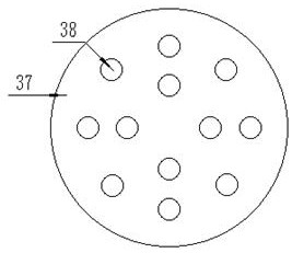 Color ultrasonic diagnostic machine for novel coronavirus patient and diagnostic method thereof