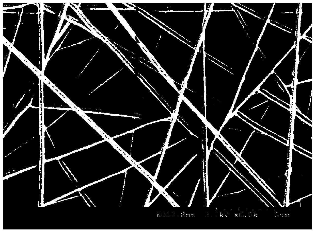 Preparation method of polyving akohol nanofiber