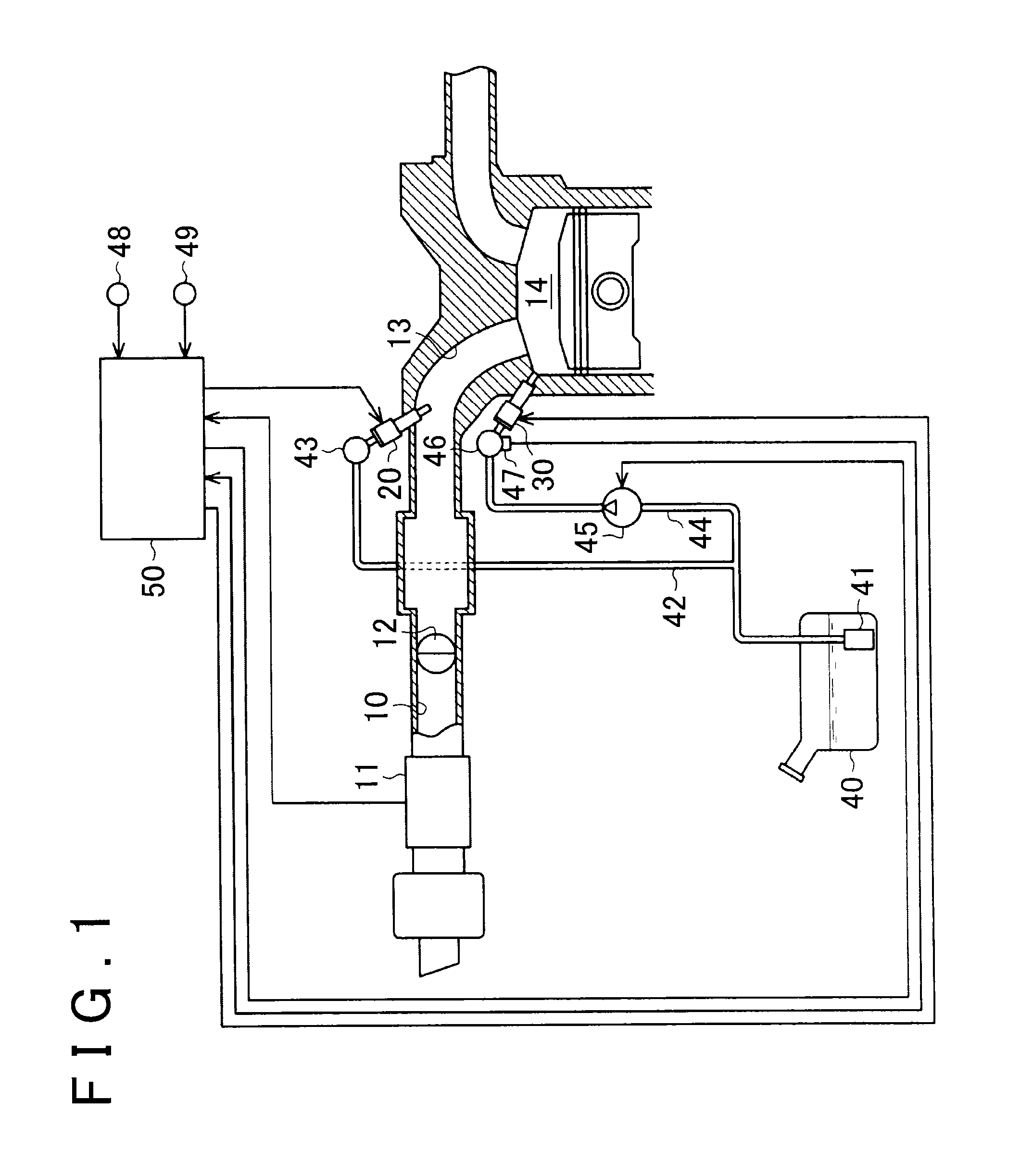 Fuel injection system for internal combustion engine and control method for internal combustion engine