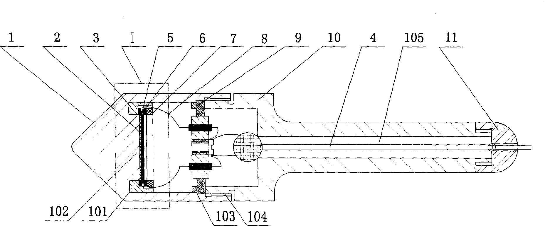 Piezoelectric acoustic sensor