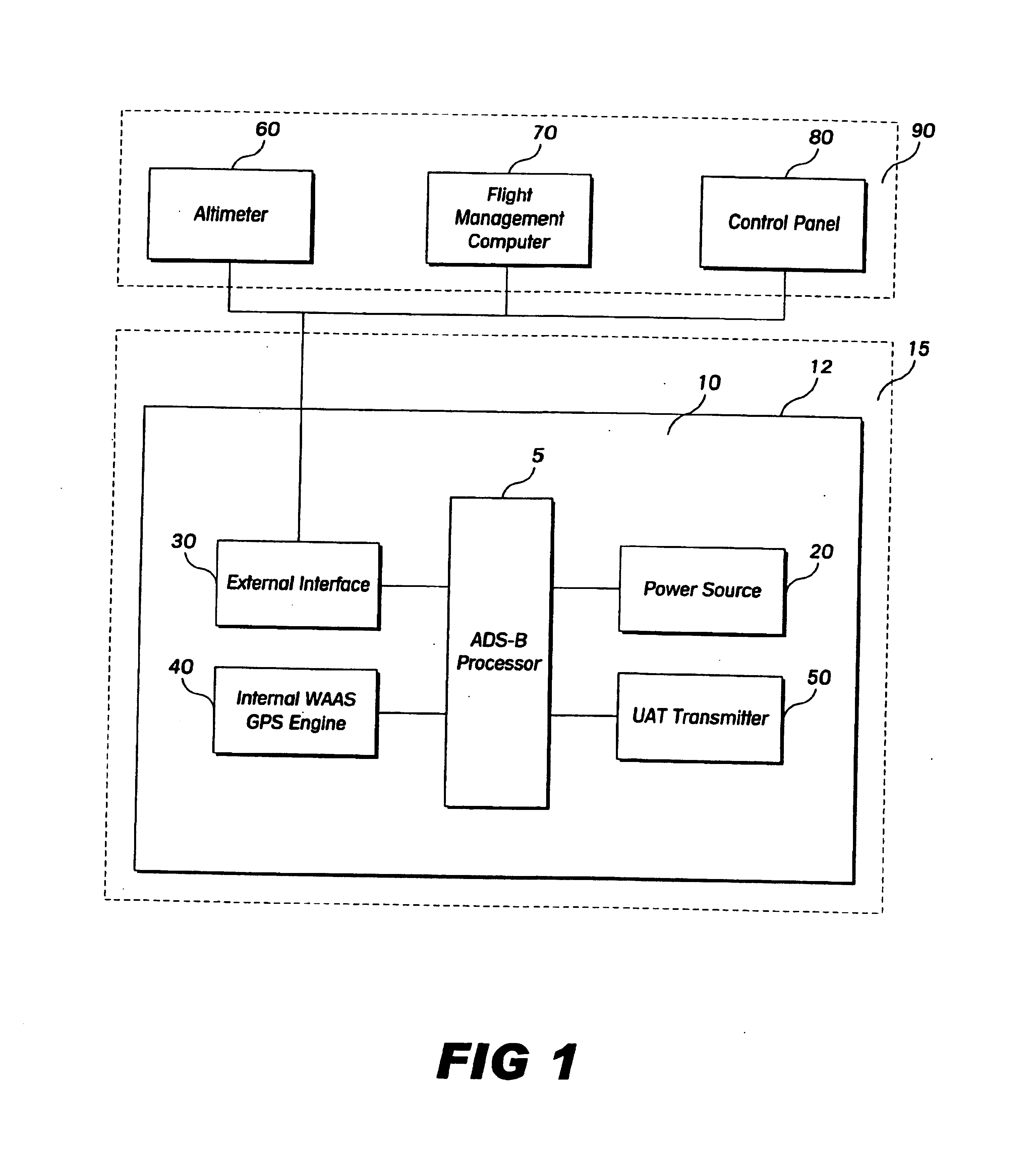 Uninterruptable ADS-B system for aircraft tracking