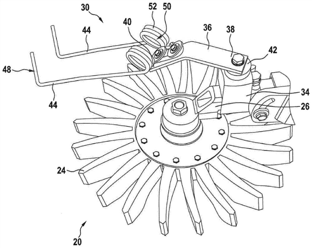 Device and method for mechanical weed control