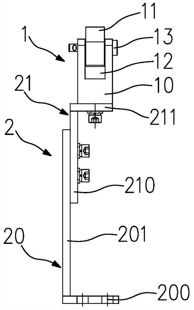 Non-return device for refrigerator compressor performance test equipment