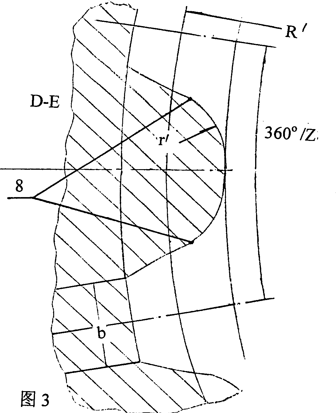 Spur gear extrusion concave die