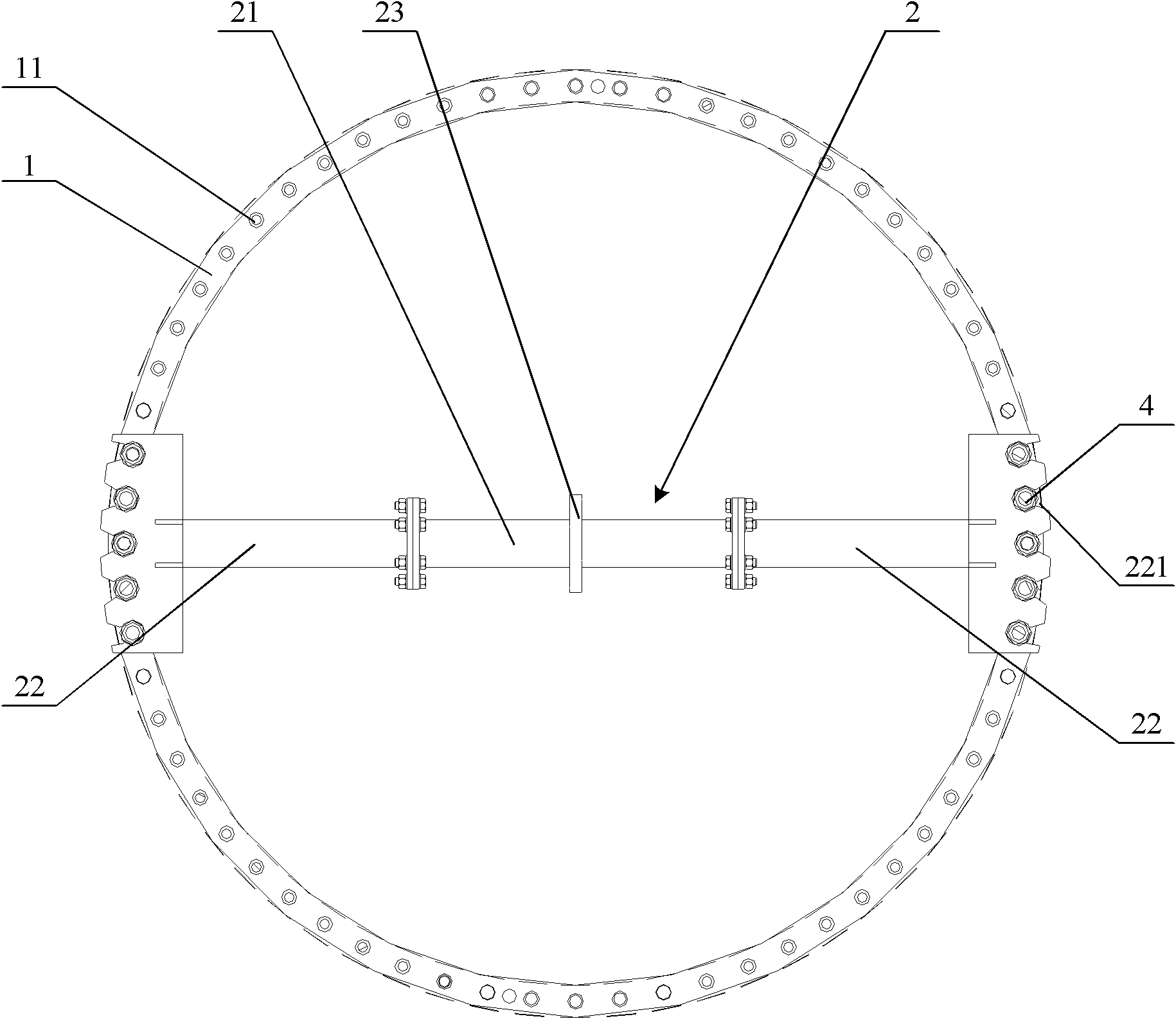 Blade hanger device of wind turbine generator