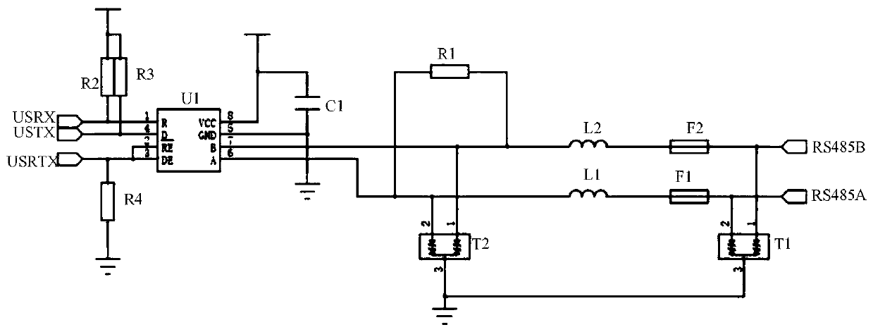 Control system for pump station for secondary water supply in urban life