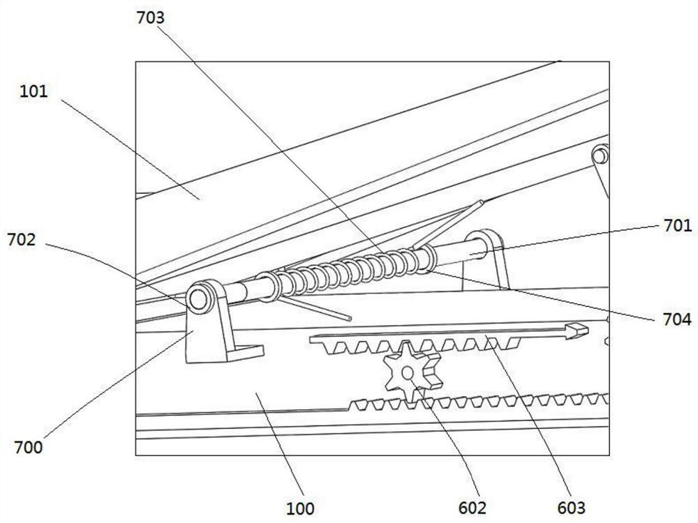 Protection mechanism for take-up and pay-off of communication cable