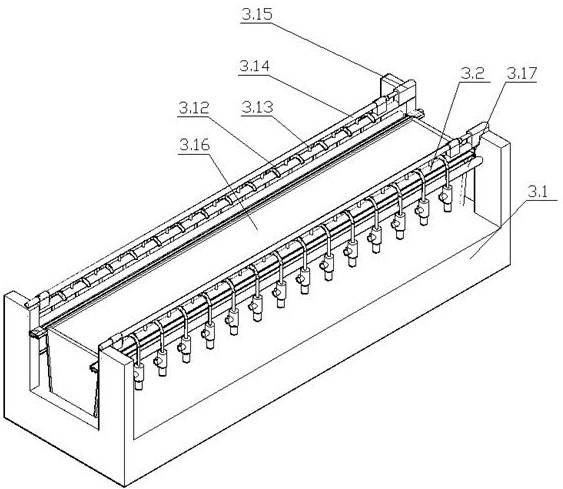 Full-automatic testing device for water testing of faucet