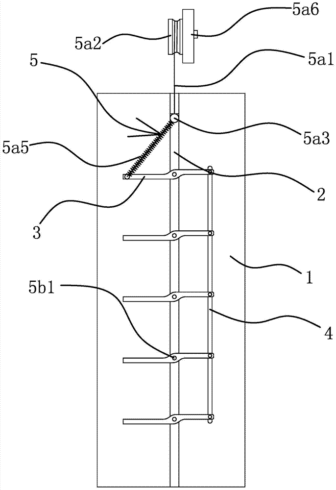 Variable air inlet grille of automobile radiator