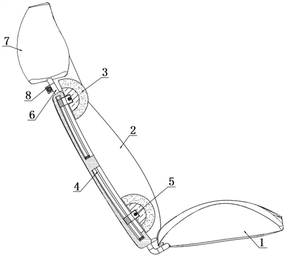 Safe automobile seat with high comfort and using method thereof