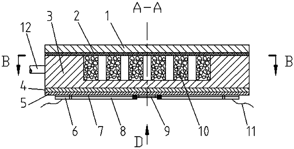 A kind of micro-filled concentrator based on metal substrate and preparation method thereof