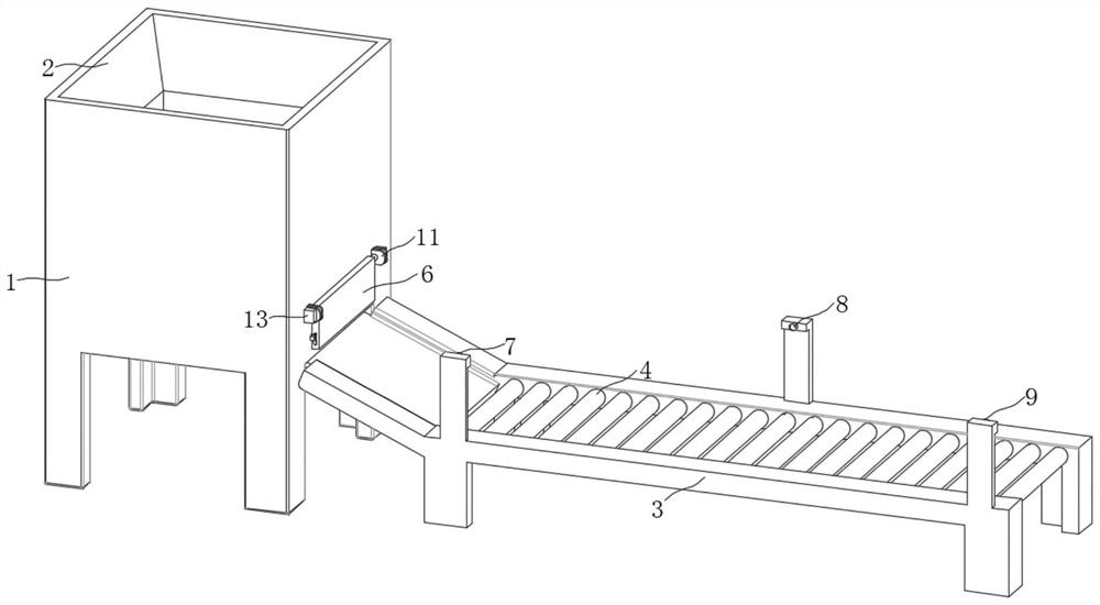 Platform continuous feeding control system