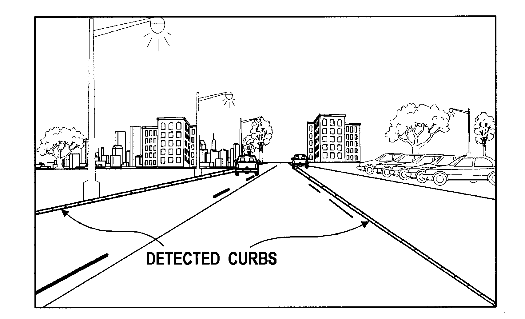 Road-edge detection