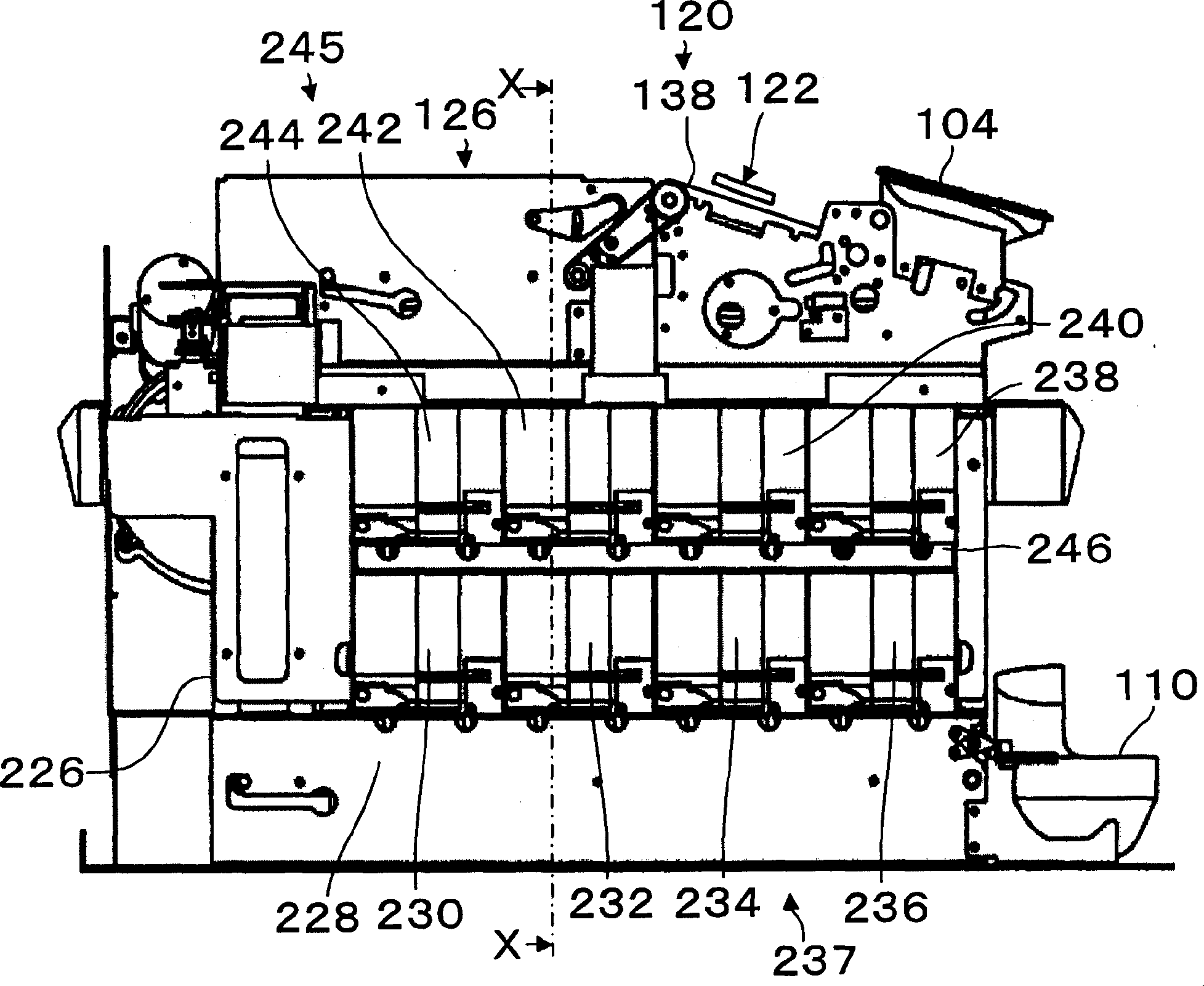 A receiving and dispensing device for coins