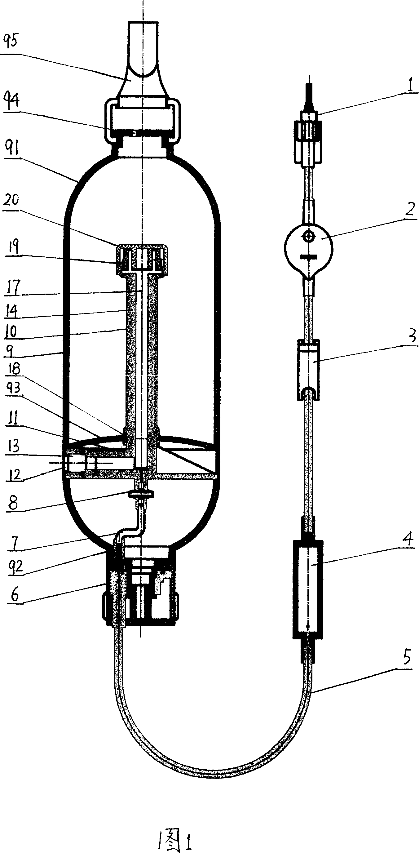 Precision antalgic transfusion device